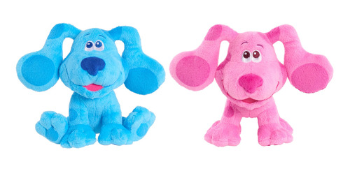 Set De 2 Peluches De Granos De Frijol Blue Y Magenta