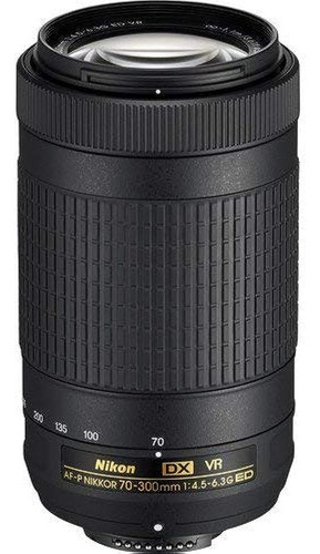 Nikon Af-p Dx Nikkor 70-300mm F/4.5-6.3g Ed Vr Lente Para Cá