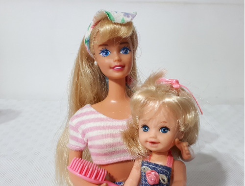 Barbie Strollin' Fun - Barbie & Kelli - Mattel 1995