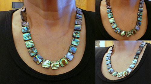 Collar Nacar Abalone New Zelanda