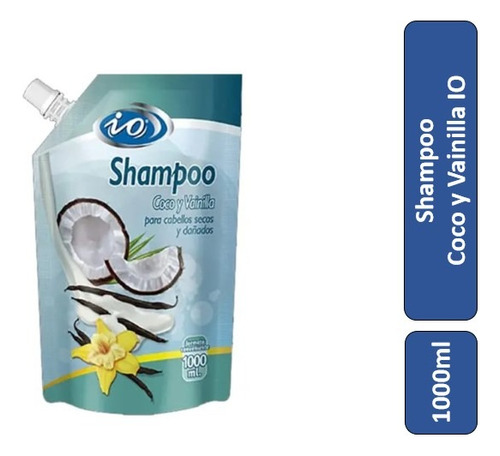 Io Shampoo Coco Vainilla Doypack 1000 Ml