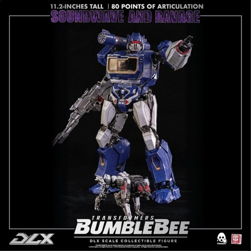 Threezero Dlx Soundwave ( Bumblebee Movie )