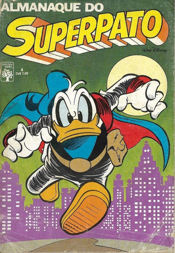 Almanaque Do Superpato Nº 4 - Disney Abril (Usado)