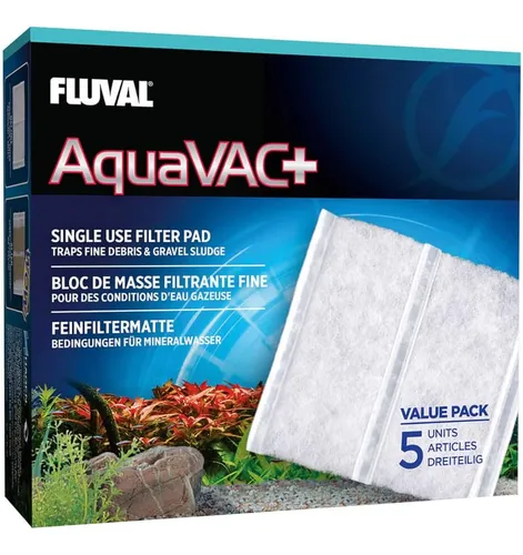Esponja Filtrante Fina Fluval Aquavac Plus De 5 Pcs, 11067