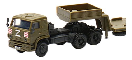 1:72 Vehículo De Juguete, Tractor, Remolque, Modelo De