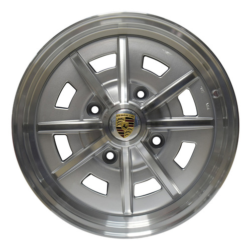 Par Rines Sprint Star Gris 15 X 5 Ancho 4/130 Vocho 74-04