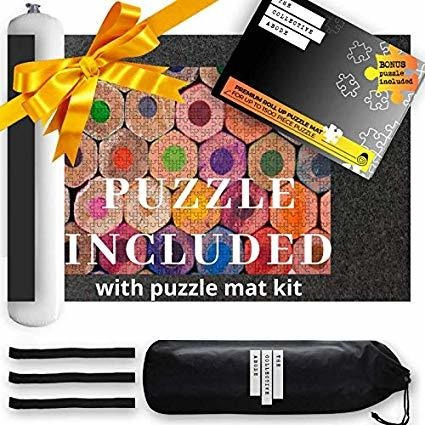 Puzzle Mat Roll Up De Rompecabezas Incluye Un Bono Por 500 P