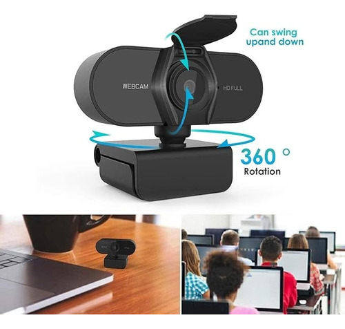 Webcam Con Micrófono,cámara Web Hd 1080p,para Pc/mac/windows