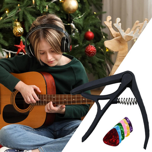 Cejilla Para Guitarra Acústica Cejilla Para Guitarra Con Púa
