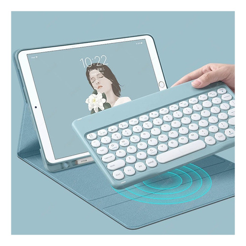 Capa De Teclado E Mouse Para Xiaomi Pad 7/7 Pro 11.2 2024 Ñ