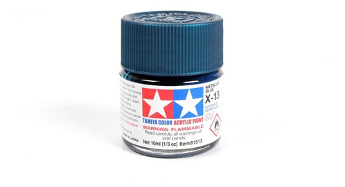 En Stock Modelismo Pintura Acrilica Blue M X-13 Tamiya 1/48 