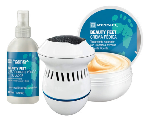 Kit Pédico Crema, Desodorante Y Exfoliador De Pie