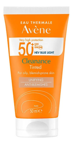 Avène Cleanance Solar Triasorb Fps50+ Color Piel Grasa 50ml