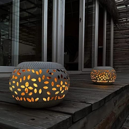 Solar Table Lantern Outdoor Indoor Waterproof - Dancing Flic
