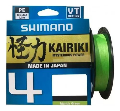 Multifilamento Shimano Kairiki 150m 25lb 0,215mm