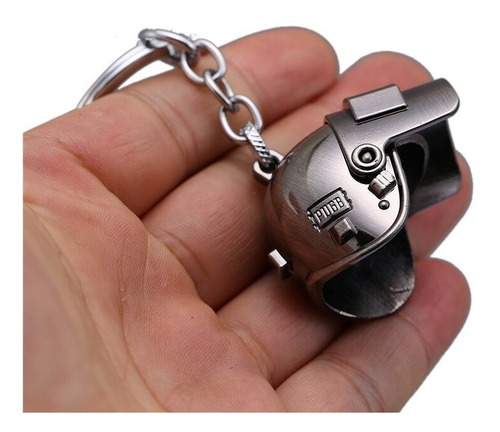 6 Cascos Coleccionables De Pubg Llaveros 4x3 Cm. De Acero