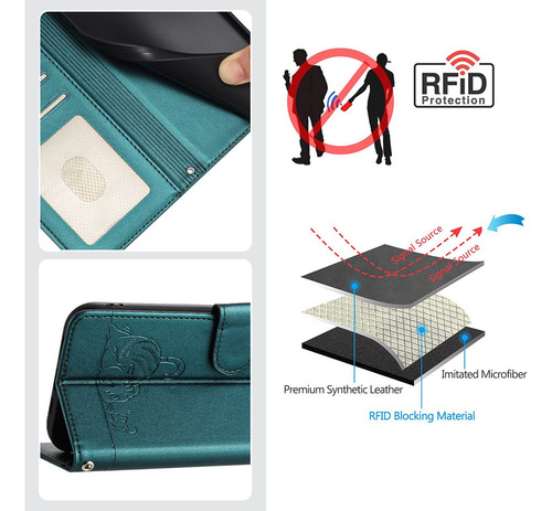 Funda De Piel Tipo Cartera Para Realme C75 C67 C65 C63 C61 C55 C53 C51 C33 C30