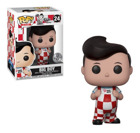 Funko Pop Ad Iconos: Bob's Big Boy Bob (nueva Pose)