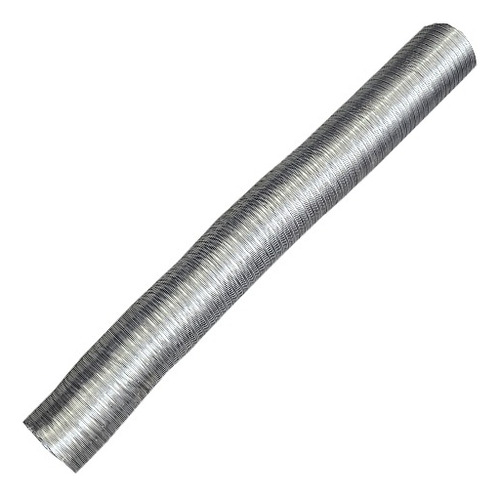 Caño Corrugado Flexible Aluminio Ø 4'' Extensible A 3 Mt Mqh