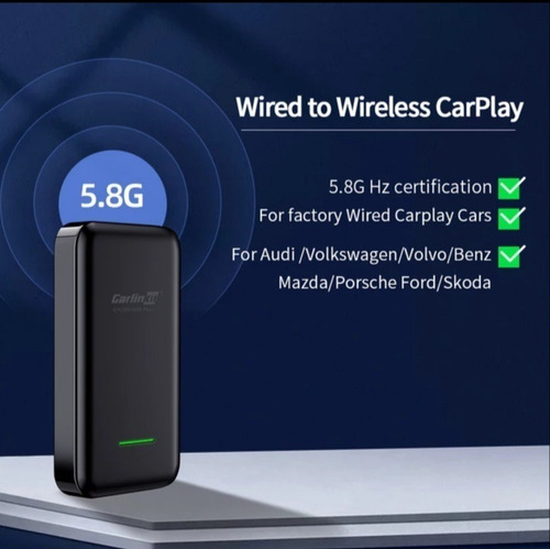 Imagem 2 de 4 de Carlinkit Carplay Wireless Desbloqueado Multimidia Fábrica