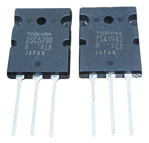 10x Par De Transistor 2sc5200 / 2sa1943