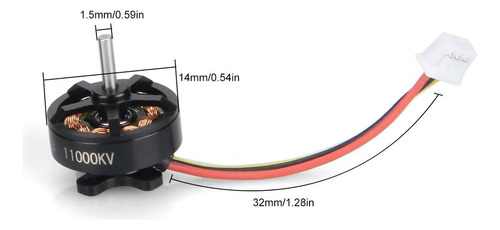 Betafpv 4pcs Kv Motores Sem Escova Fpv 2s Motor Rc Para 2s