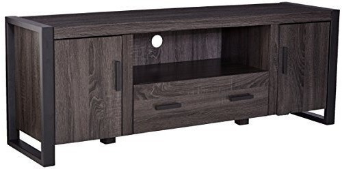 We Furniture 60 Industrial Wood Tv Stand Console