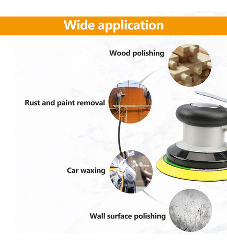 Sander Air Sander Sander Palm Pulisher Lijadora Neumática