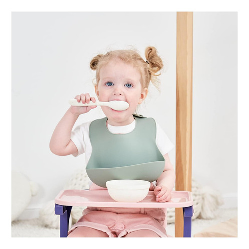 Justbeen Silicone Babs Babs De 2 Bpa Impermeable, Suave Y Un
