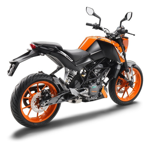 Imagem 3 de 10 de Ktm Duke 200 Abs Laranja 0km