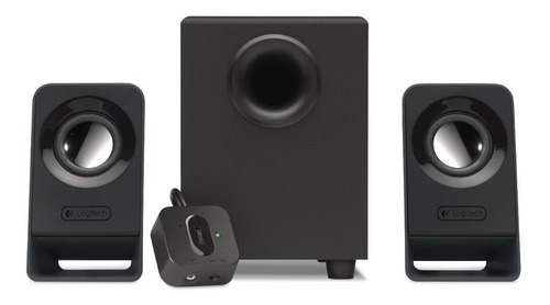 Bocinas Logitech Z213 Subwoofer 2.1 7w Rms 980-001224 Pc Mac Color Negro