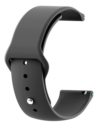 Pulseira Silicone Sport Compatível Garmin 745 Pinos De 22mm