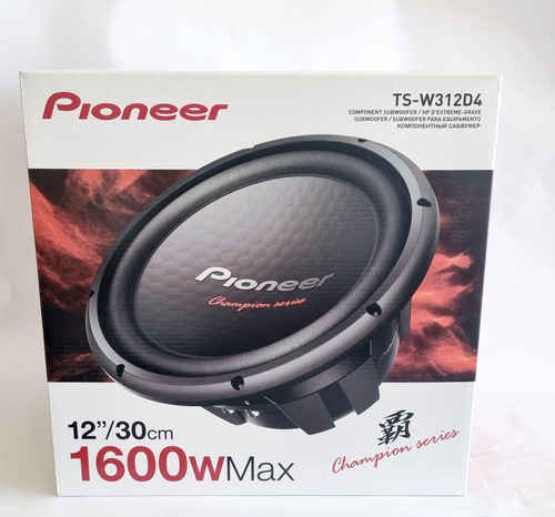 Subwoofer Pioneer Ts-w312d4