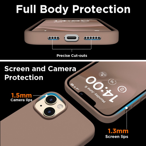 Coffker Funda For iPhone 12 13 14 Con Protector De Pantalla