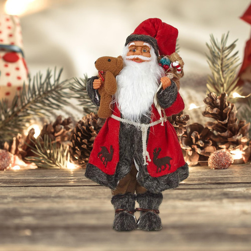 Adorno Navideño Coleccionable De Pie, Figura 45cm