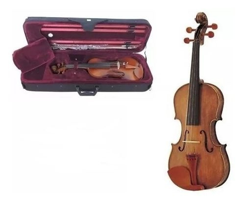 Violin Stradella 4/4 Estuche Arco Y Resina Envio Mv1414