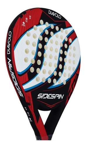 Imagen 4 de 5 de Paleta Padel Side Spin Diavolo Eva Linea Basic