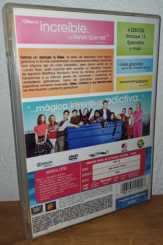 Dvd Glee, Camino A Los Seccionado Temporada 1, Vol 1 (Usado)