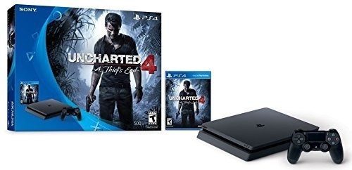 Consola Playstation 4 Slim 500gb Uncharted 4 Paquete Descont