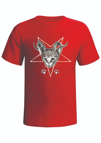 Camiseta Gato Satan