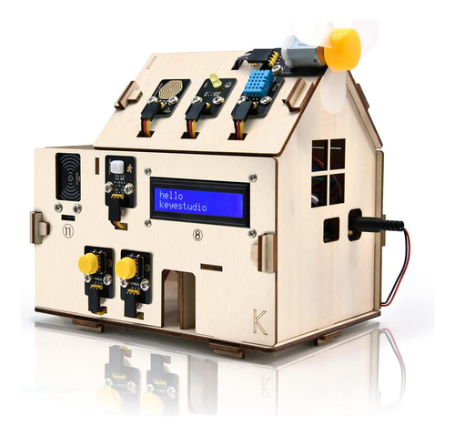 Keyestudio Esp32 Smart Home Starter Kit Para Arduino Y Pytho