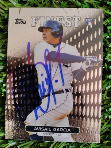 2013 Topps Avisail García #7 Autografiada 