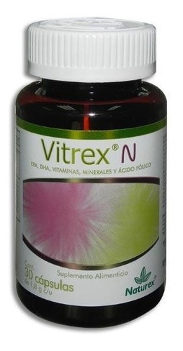 Vitrex N (vitaminas, Minerales Y Acido Fólico ) Naturex