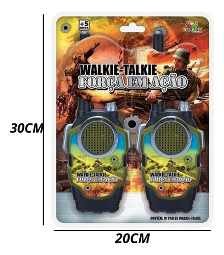 Juguete infantil Walk Talk Radio Communicator, bandas de frecuencia para niños, camuflaje de 100 colores