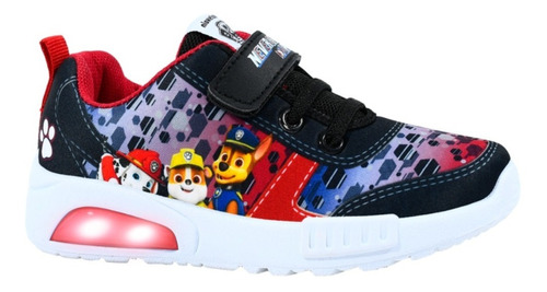 Zapatillas Con Luces Paw Patrol Linea Pop Footy Mundo Manias