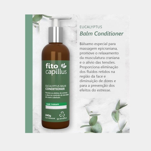 Grandha Fito Capillus Eucalyptus Shampoo E Condicionador