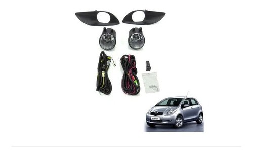 Kit Neblineros Toyota Yaris Sport 2009-2012 Oferta!!!