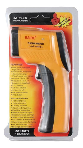 Termómetro De Láser Ir De Pistola De Temperatura De De Calor