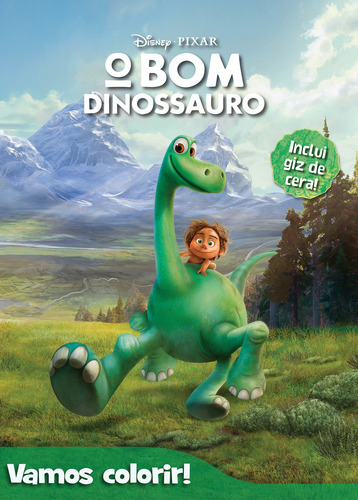 Livro Disney Vamos Colorir - O Bom Dinossauro