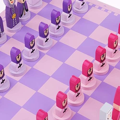 Juego De Ajedrez Rosa Marsrut Con Tablero De Ajedrez Educati